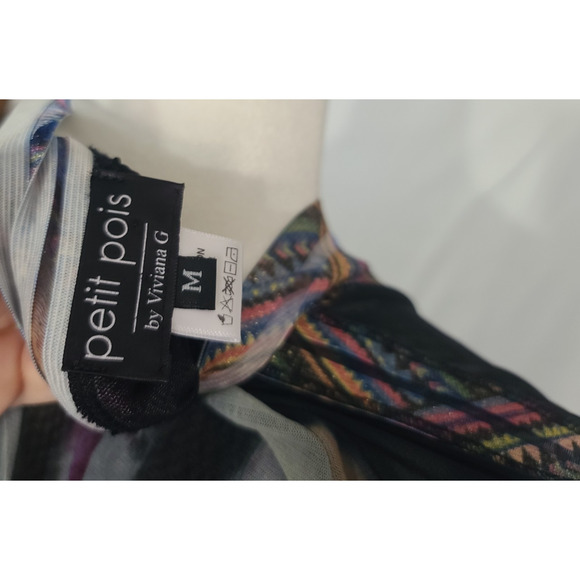 New Y2K Petit Pois Viviana G Giometric Colorful Jacket M - Picture 5 of 5